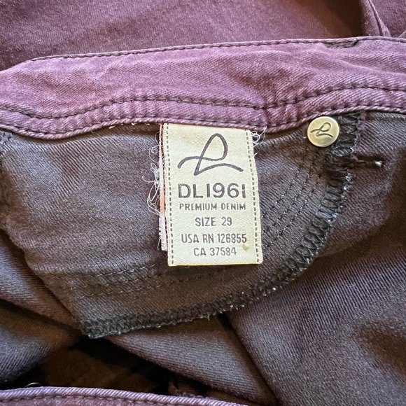 DL1961 Emma Legging Stretch Jeans in Geode color. Sz 29 - Picture 7 of 8